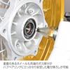 Hozan Axle Hub Attachment, Motorcycle Hub up to 1.0 inches (25 mm) Diameter, Compatibility: C-300 C-303, Silver view 3