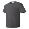 Hanes Men's TAGLESS ComfortSoft Crewneck T 4P_Smoke Gray_L view 3
