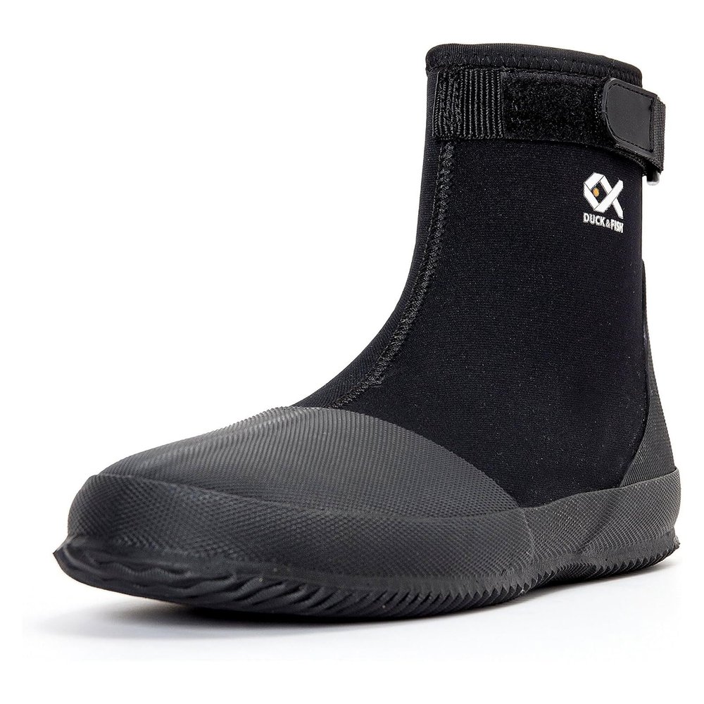 Duck and Fish Neoprene Flat Wading Shoe (13 US) Black