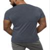 (0001) Detroit Motor City Forever T-Shirt, Detroit T-Shirts LLC Heather Navy view 4
