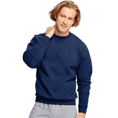 Hanes ComfortBlend EcoSmart Crew Sweatshirt_Navy_2XL
