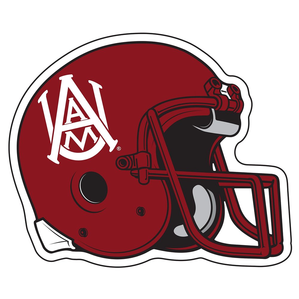 Alabama A&M Magnet (AAMU HELMET MAGNET (3",4.5",9"), 3 in)