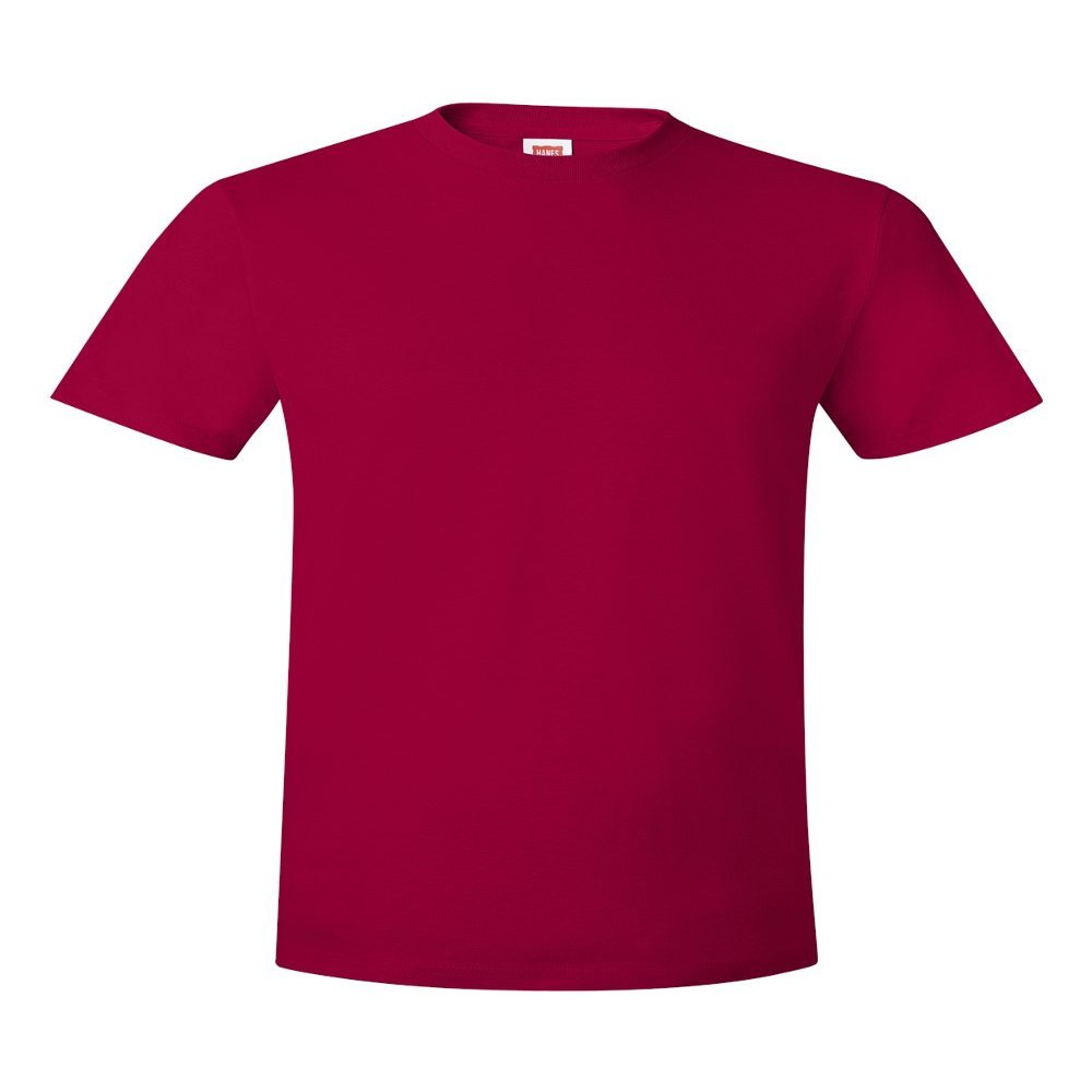 Hanes Men's Nano-T-shirt_Deep Red_S