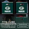 Franklin Sports NFL Green Bay Packers Collapsible Storage Bin view 3