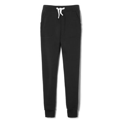 French Toast Toddler Boys' Fleece Jogger, Black, 4T