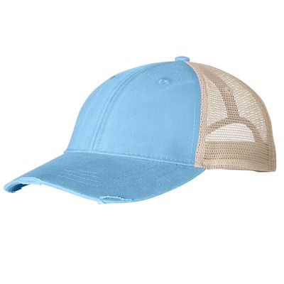 Adams Distressed Ollie Cap OS BABY BLUE/ TAN