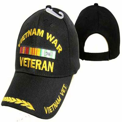 KYS Vietnam War Veteran Cap Black