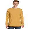 Port & Company Pigment-Dyed Long Sleeve Tee. PC099LS Dijon view 1