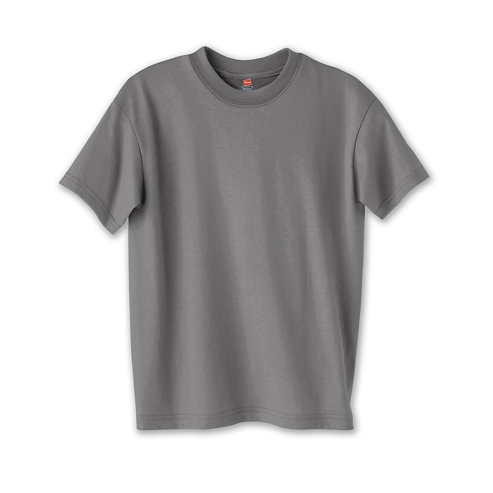 Hanes Kids' ComfortBlend EcoSmart Crewneck_Smoke Gray_L