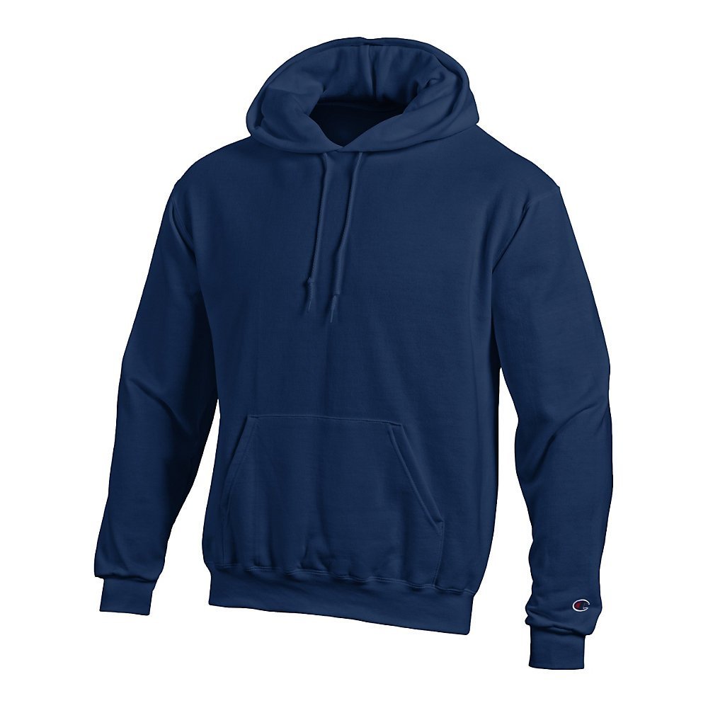 Champion Double Dry Men`s Action Fleece Pullover Hood Navy