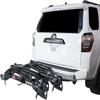 Saris SuperClamp EX 4-Bike Hitch Rack  Lightweight Platform Bike Carrier for Car, SUV, Truck  Tilting Design, Secure Wheel Clamping, Fits Road, Mountain, E-Bikes  2" Hitch Receiver view 2