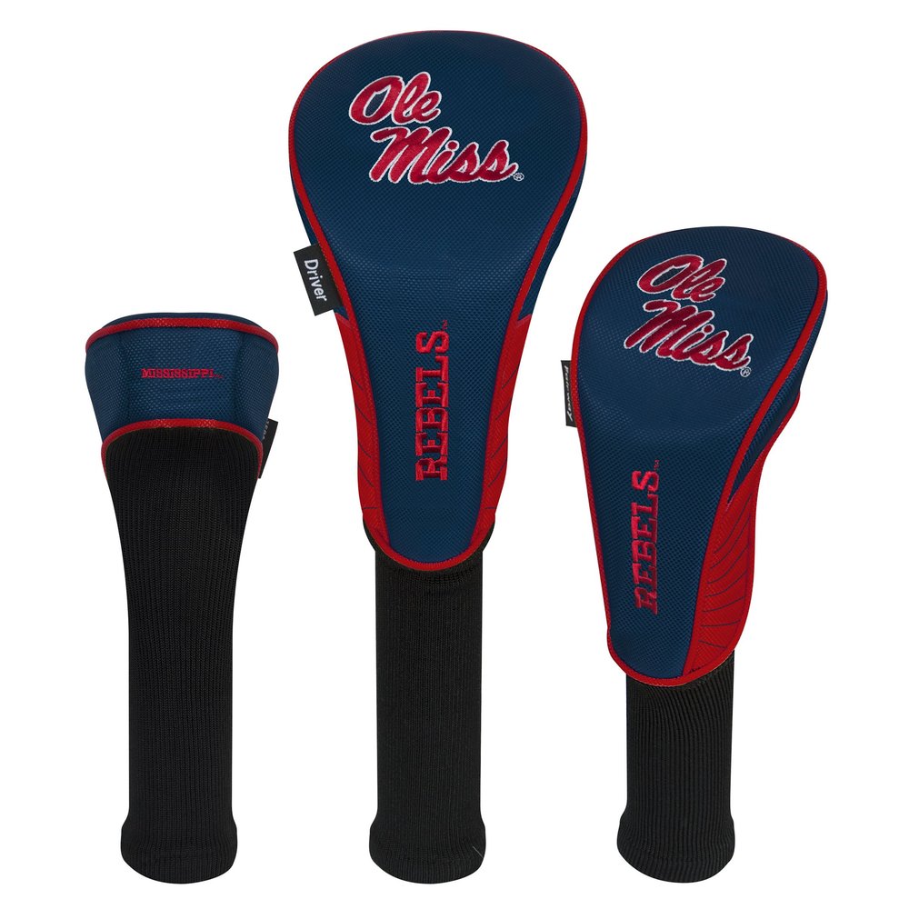Team Effort Ole Miss Rebels Set of Three Headcovers