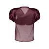 Russell Athletic Mens Stock Practice Jersey  Mesh Top Football Jersey for Men, Ideal for Training and Game Day SL Maroon view 2