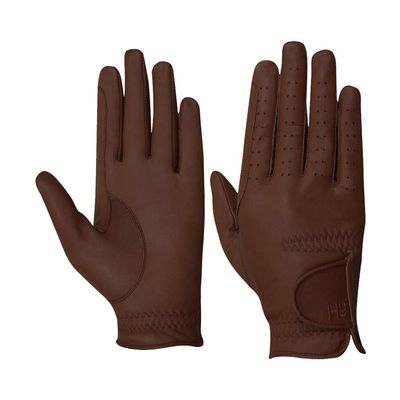 Hy5 Leather Everyday Riding Glove X Small Brown