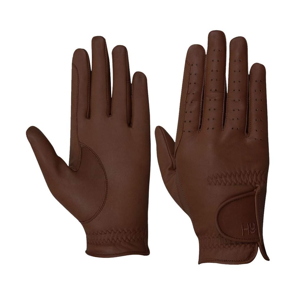 Hy5 Leather Everyday Riding Glove X Small Brown