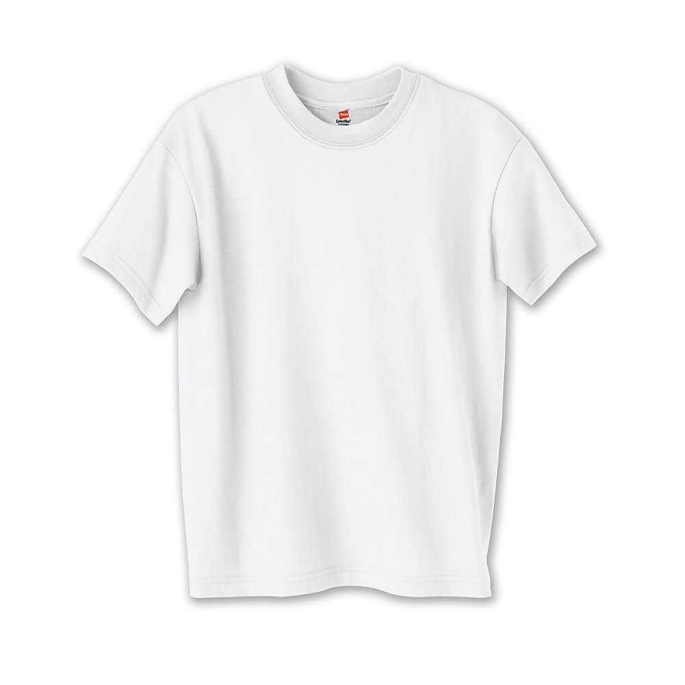 Hanes Kids' ComfortBlend EcoSmart Crewneck_White_S