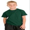 Hanes Authentic TAGLESS Boys' Cotton T-Shirt_Deep Forest_L view 4
