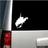 6" White Vinyl "WV JK Offroad" Decal - Made in The USA - West Virginia JK view 1