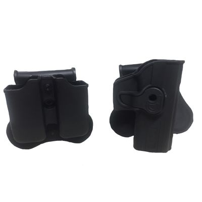 Double Magazine Paddle Holster/Pouch fits Glock 19, 17, 23, 32 and Glock Kydex Holster