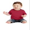 Port & Company Infant Core Cotton Tee. CAR54I 06M Red view 1