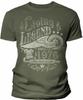 50th Birthday Gift Shirt for Men - Living Legend 1976 Legends Never Die - F/Military-4X