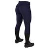 CHAMPRO Women's Tournament Traditional Low-Rise Polyester Softball Pant, Small, Navy view 2