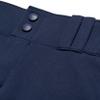CHAMPRO Women's Tournament Traditional Low-Rise Polyester Softball Pant, Small, Navy view 3