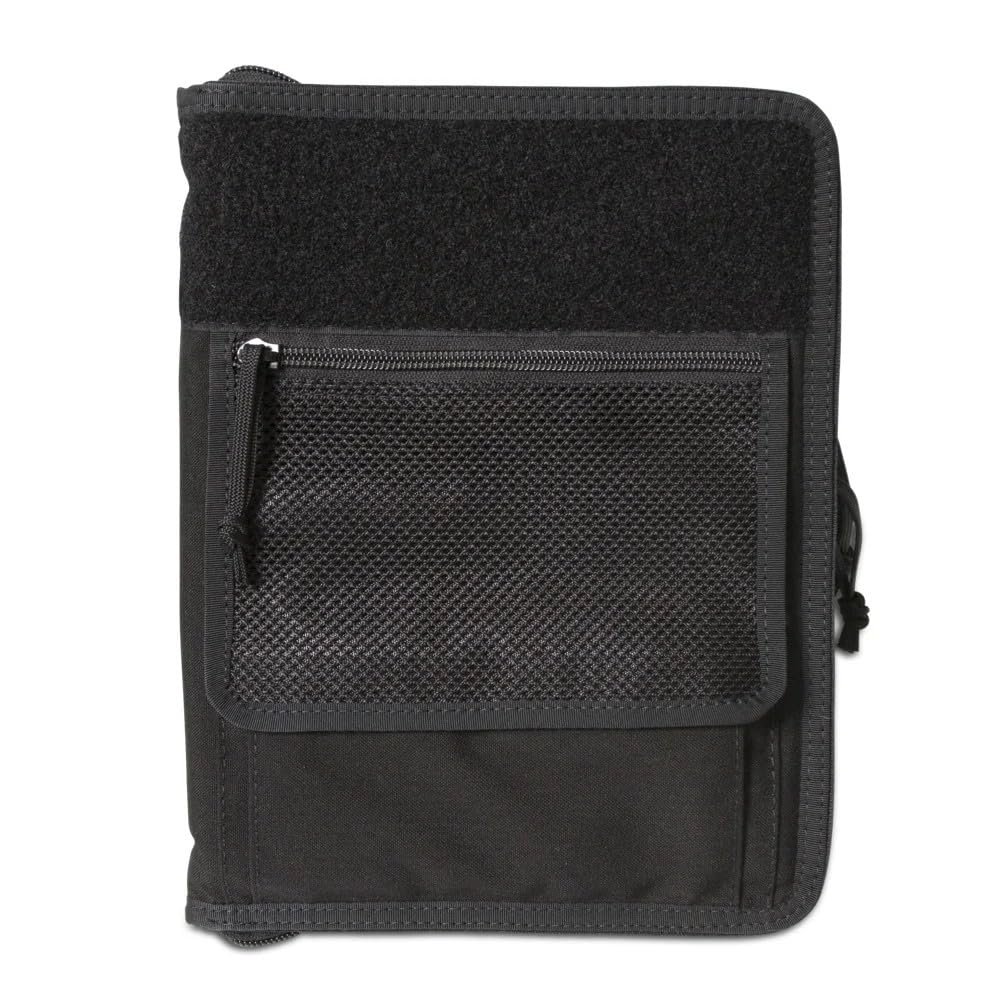 Tactical Notebook Covers Tactical Leaderbook Cover System | Zippered Case for Notebooks 9" x 6" to 9.75" x 7" with Pen Loops | Durable Organizer for Field Use (Canadian Digital Camo)