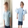 Otter Wings Kids Floaties (Water Wings) / UPF Swim Shirt Combo Swim Aid (Saltwater Blue, 2-4yrs) view 3