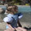 Otter Wings Kids Floaties (Water Wings) / UPF Swim Shirt Combo Swim Aid (Saltwater Blue, 2-4yrs) view 4