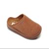 DrLuigi Men Smart Cozy Medical Slippers - Memory Foam Padded Strong Texture Indoor Outdoor Italian Cotton Slippers - Relieves Pressure Improves Peripheral Blood Circulation (Brown, 10 M) view 1