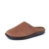 DrLuigi Men Smart Cozy Medical Slippers - Memory Foam Padded Strong Texture Indoor Outdoor Italian Cotton Slippers - Relieves Pressure Improves Peripheral Blood Circulation (Brown, 10 M) view 2