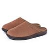 DrLuigi Men Smart Cozy Medical Slippers - Memory Foam Padded Strong Texture Indoor Outdoor Italian Cotton Slippers - Relieves Pressure Improves Peripheral Blood Circulation (Brown, 10 M) view 3