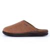 DrLuigi Men Smart Cozy Medical Slippers - Memory Foam Padded Strong Texture Indoor Outdoor Italian Cotton Slippers - Relieves Pressure Improves Peripheral Blood Circulation (Brown, 10 M) view 4