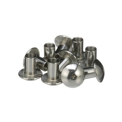 Seachoice 18-8 Stainless Steel Phillips Barrel Nuts w/Truss Head, 3/8-16 X 3/4 in., Pack of 25