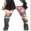 Sister Amy Women's Digital Pattern Printed Ankle Elastic Tights Legging Green Sky US XXL view 1