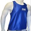Ring to Cage Boxing Competition Jersey/Tank Top (Blue, X-Large)