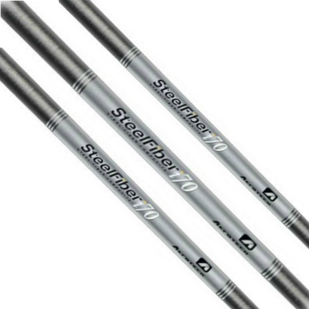 AeroTech SteelFiber i70 Iron Shafts - 0.370 - Tour Shop Fresno (8 - Iron - 41", Ladies - 74gr)