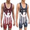 TRI-TITANS Victorious Eagle Reversible Wrestling Singlet (Adult 2XL: 200lbs-240lbs) view 1
