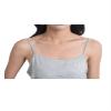 Legou Women's Plus Size Short Basic Essential Casual Cropped Camisole Royal Blue XXL view 3
