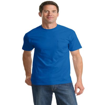 Port & Company Essential Pocket Tee Royal 4XL