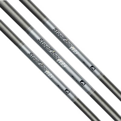 AeroTech SteelFiber - i125 Iron Shafts - 0.370 - Tour Shop Fresno (4 - Iron - 41", Stiff - 110gr)