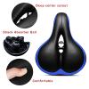 AOLANDER Bike Seat,Most Comfortable Bicycle Saddle with Dual Shock Absorbing Ball Cushion Padded Bicycle Saddle for Men Women (Blue) view 3