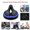 AOLANDER Bike Seat,Most Comfortable Bicycle Saddle with Dual Shock Absorbing Ball Cushion Padded Bicycle Saddle for Men Women (Blue) view 4