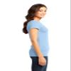 District Women's Fitted Very Important Tee XXL Ice Blue view 3