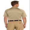 CornerStone Unisex Select Snag-Proof Tactical Polo | Short Sleeve, Casual Work Shirt for Men & Women, Mic Clips & Pen Pockets, Tan, Large view 3