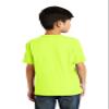 Port & Company - Youth Core Blend Tee M Safety Green view 2