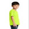 Port & Company - Youth Core Blend Tee M Safety Green view 3