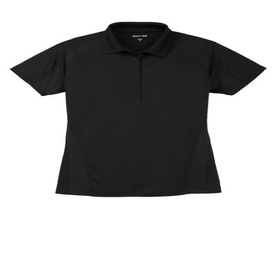 SPORT-TEK Women's Dri-Mesh Pro Polo Black