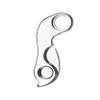 Mycycle n-165 Sideburns Aluminum, Unisex Adult, Black, One Size view 2